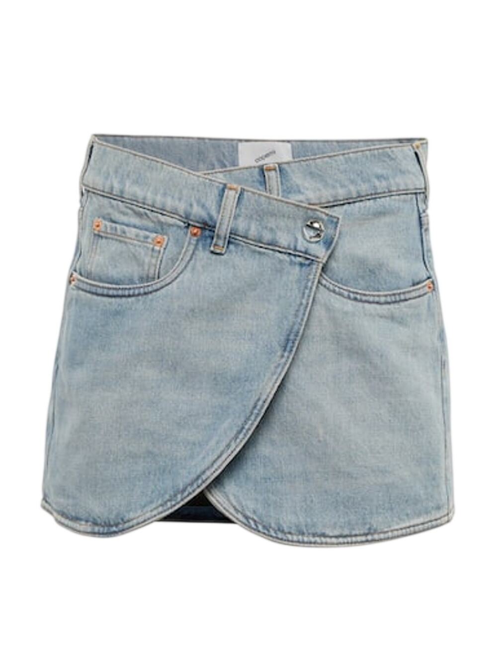 Coperni Classic Blue Denim Mini Skirt Size FR 36 / US 4